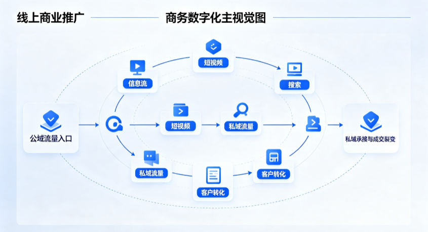 白玉县线上商业推广怎么做？全域流量闭环搭建与低成本转化实战指南