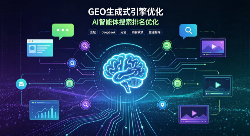 白玉县GEO 浪潮来袭：生成式引擎优化崛起，创作者争抢豆包、DeepSeek、元宝智能体流量入口